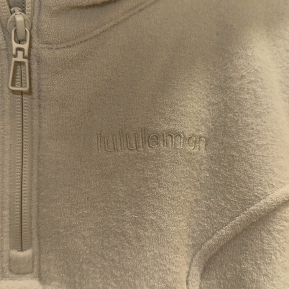 Lululemon Looped Terry Fleece Half-Zip Hoodie - Picture 6 of 8